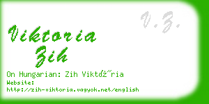 viktoria zih business card